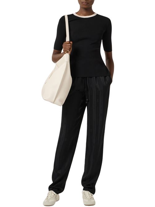 Maglia con bande in viscosa Elisabetta Franchi | MK67S61E2685